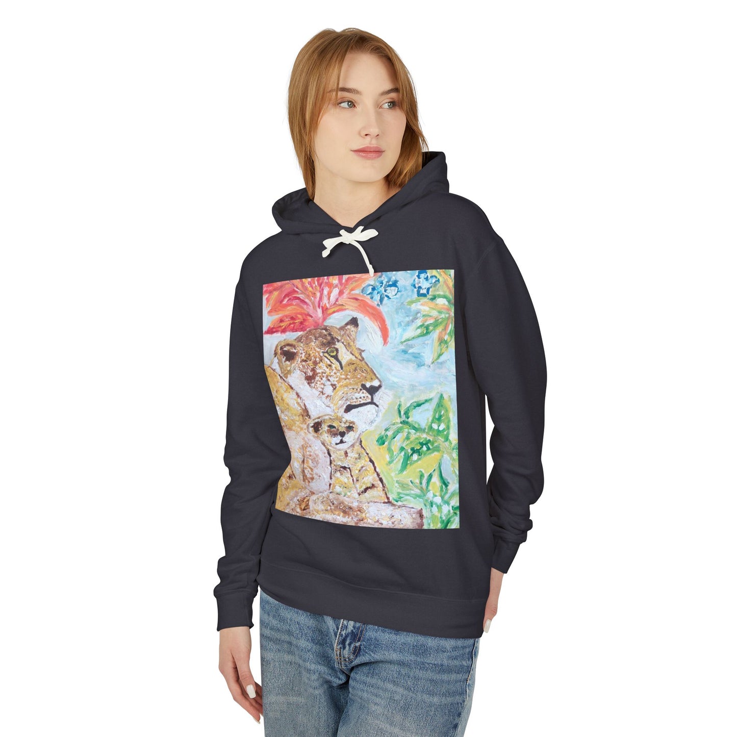 Unisex Lightweight Hooded Sweatshirt