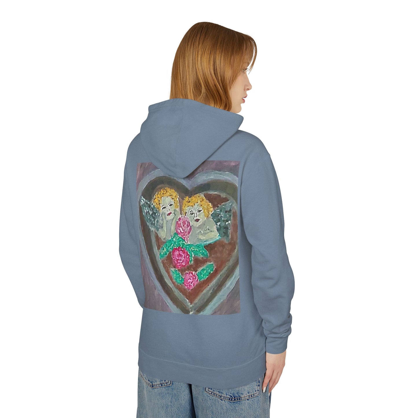 Unisex Lightweight Hooded Sweatshirt