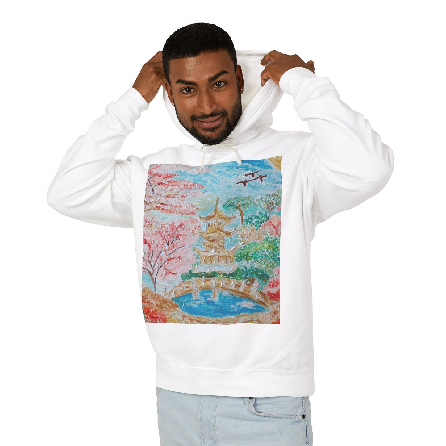 Unisex Lightweight Hooded Sweatshirt