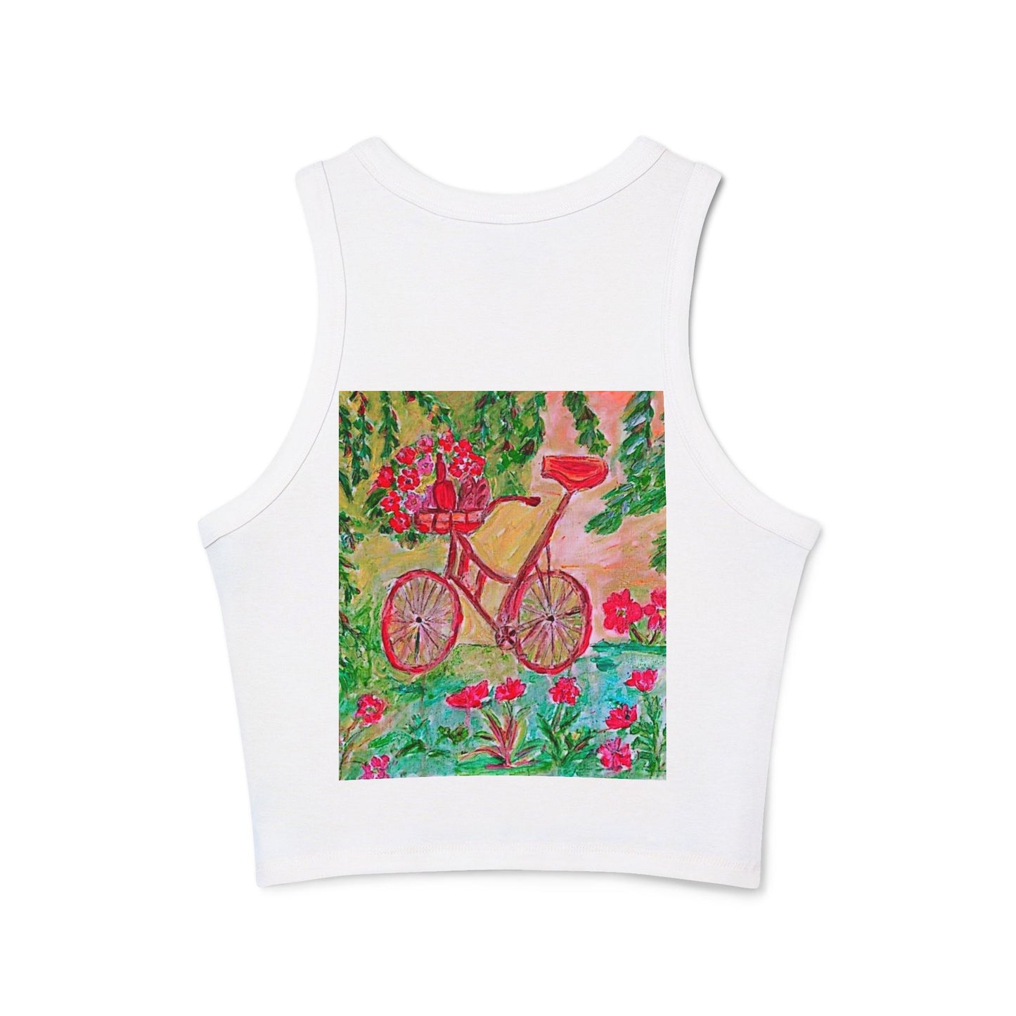 Women's Micro Rib Racer Tank Top