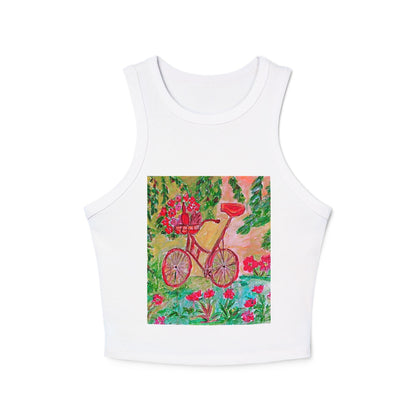 Women's Micro Rib Racer Tank Top