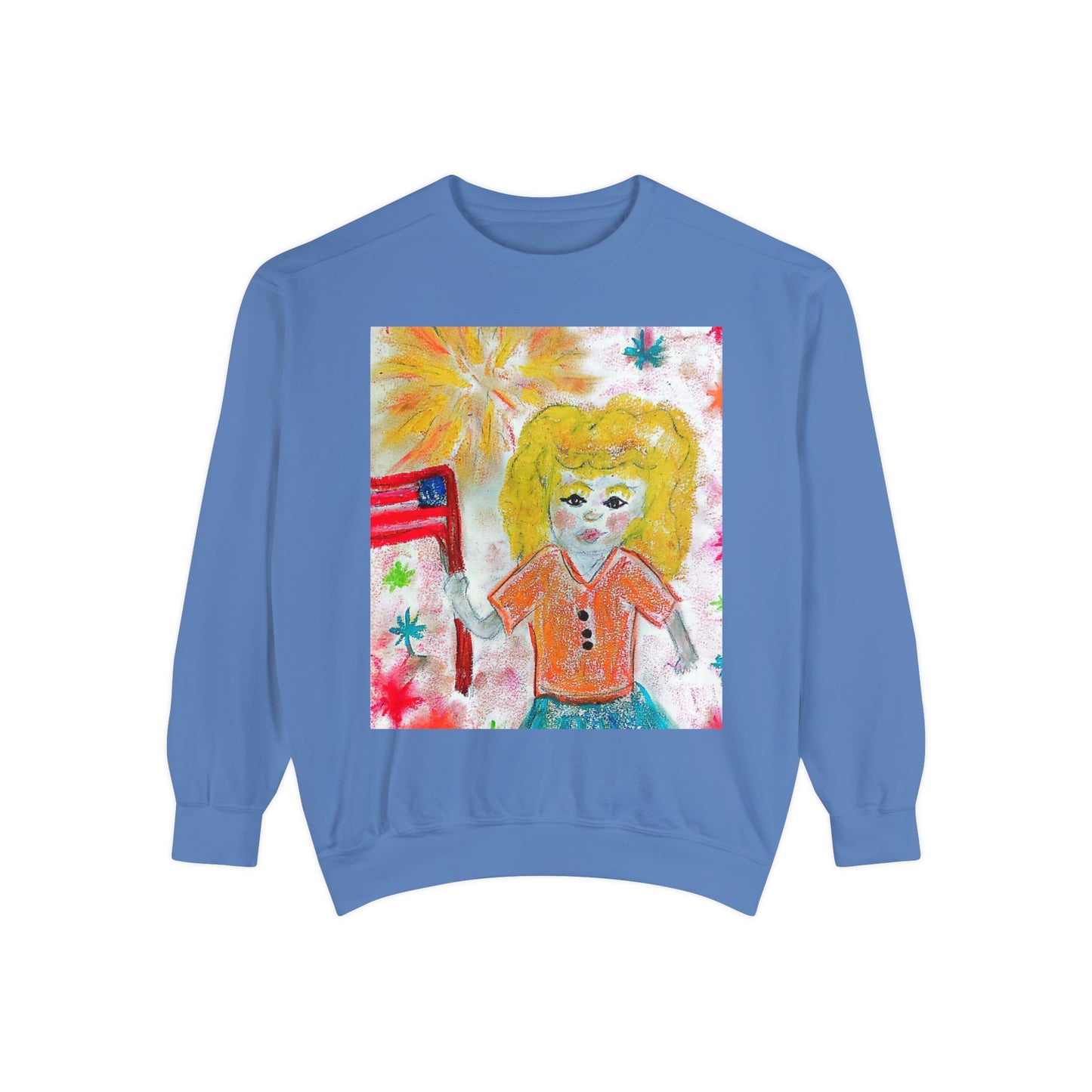 Unisex Garment-Dyed Sweatshirt