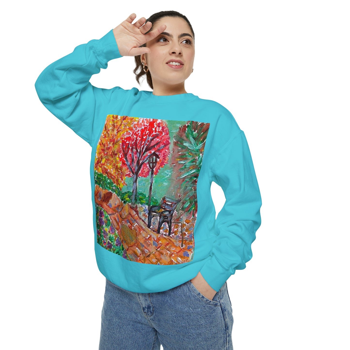 Unisex Garment-Dyed Sweatshirt