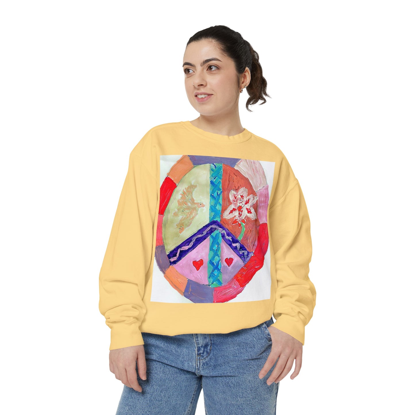 Unisex Garment-Dyed Sweatshirt