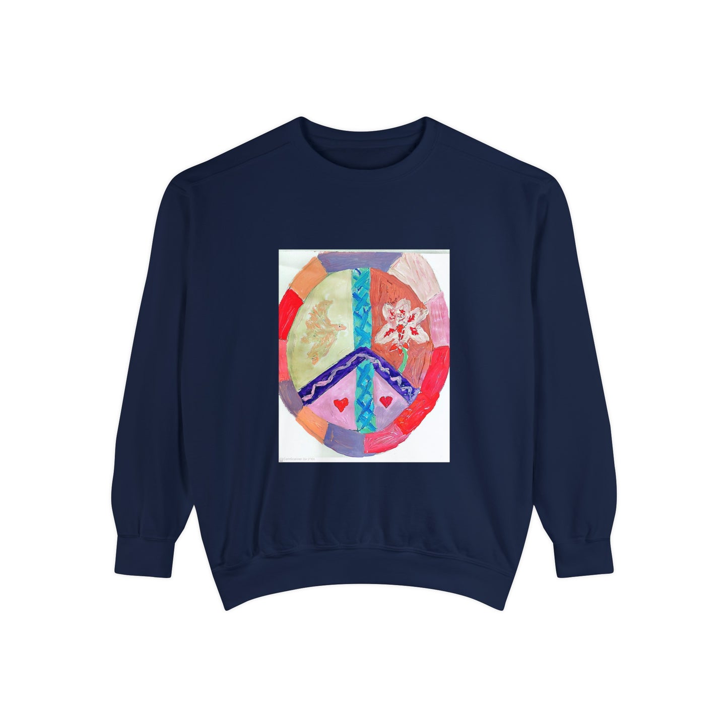 Unisex Garment-Dyed Sweatshirt