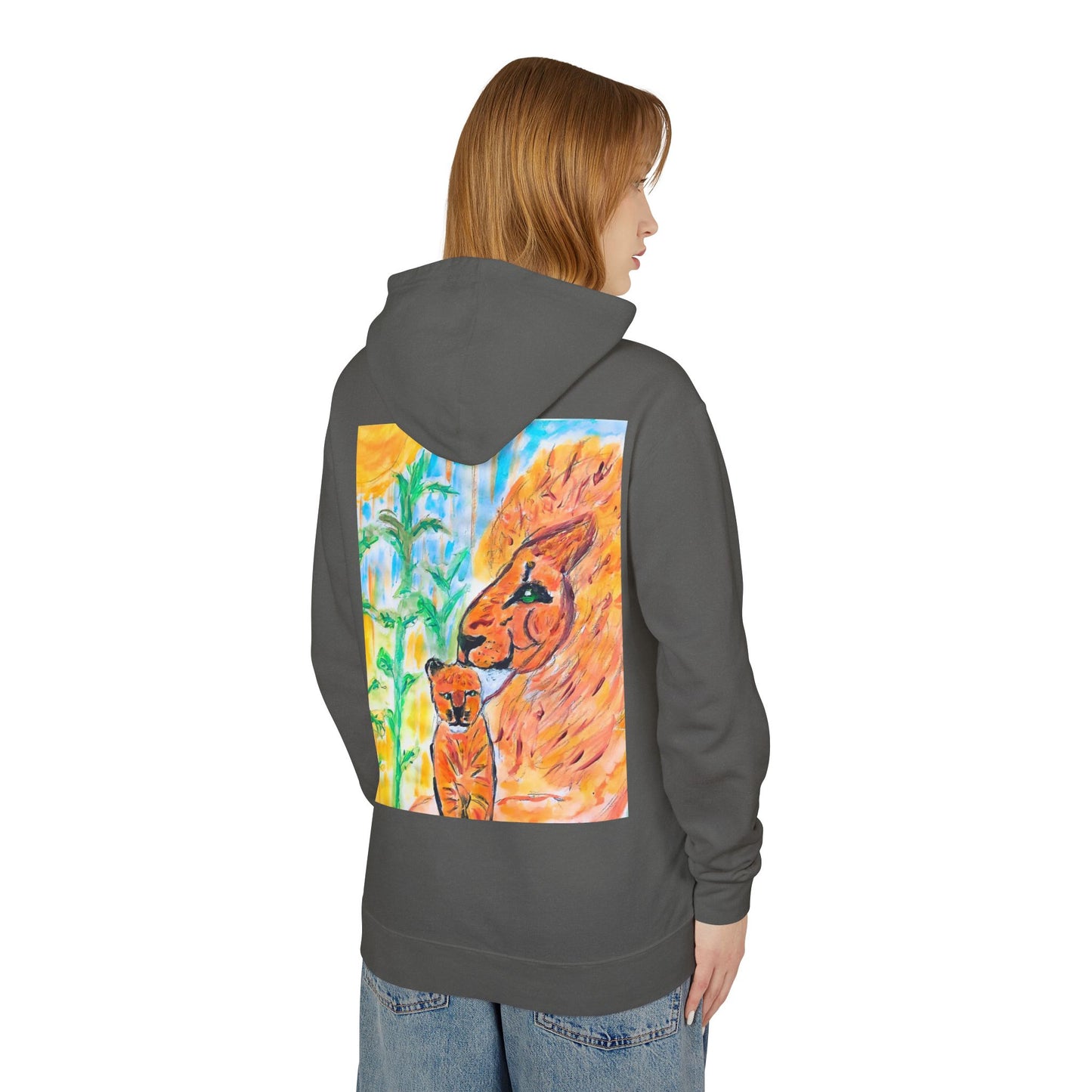 Unisex Lightweight Hooded Sweatshirt