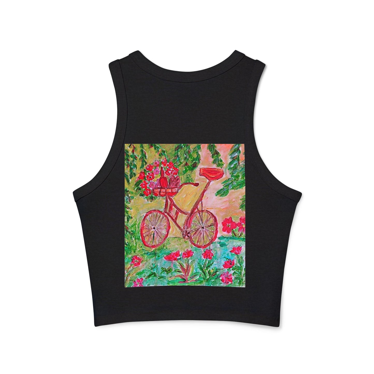 Women's Micro Rib Racer Tank Top