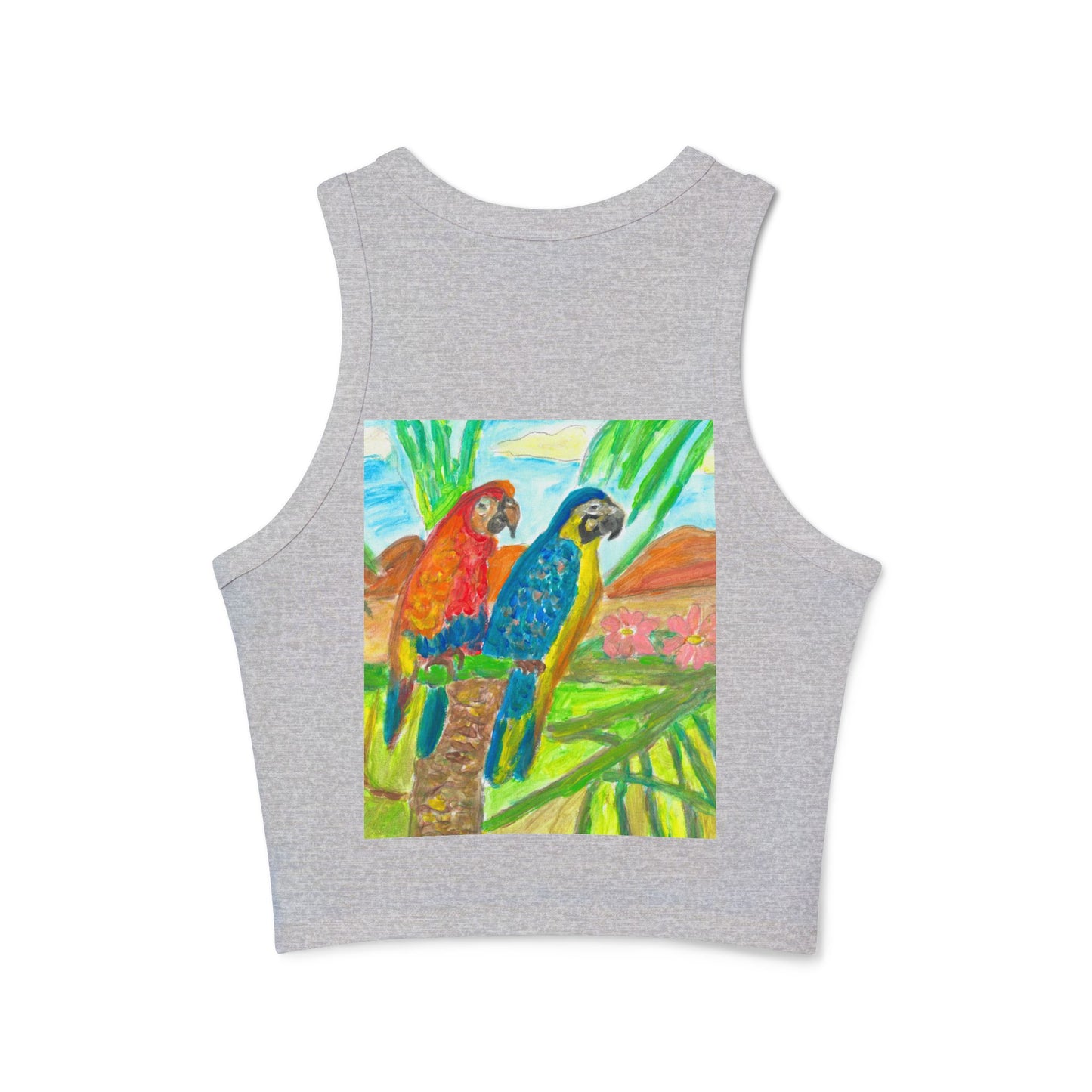 Women's Micro Rib Racer Tank Top