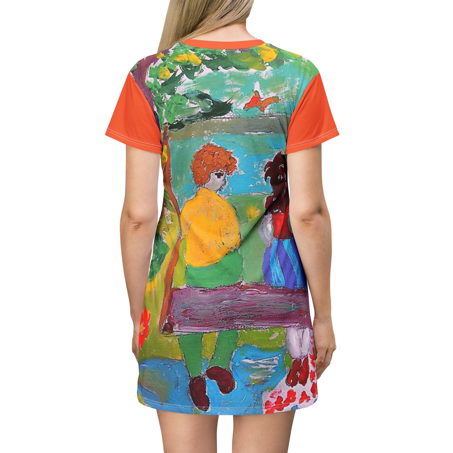 T-Shirt Dress (AOP)