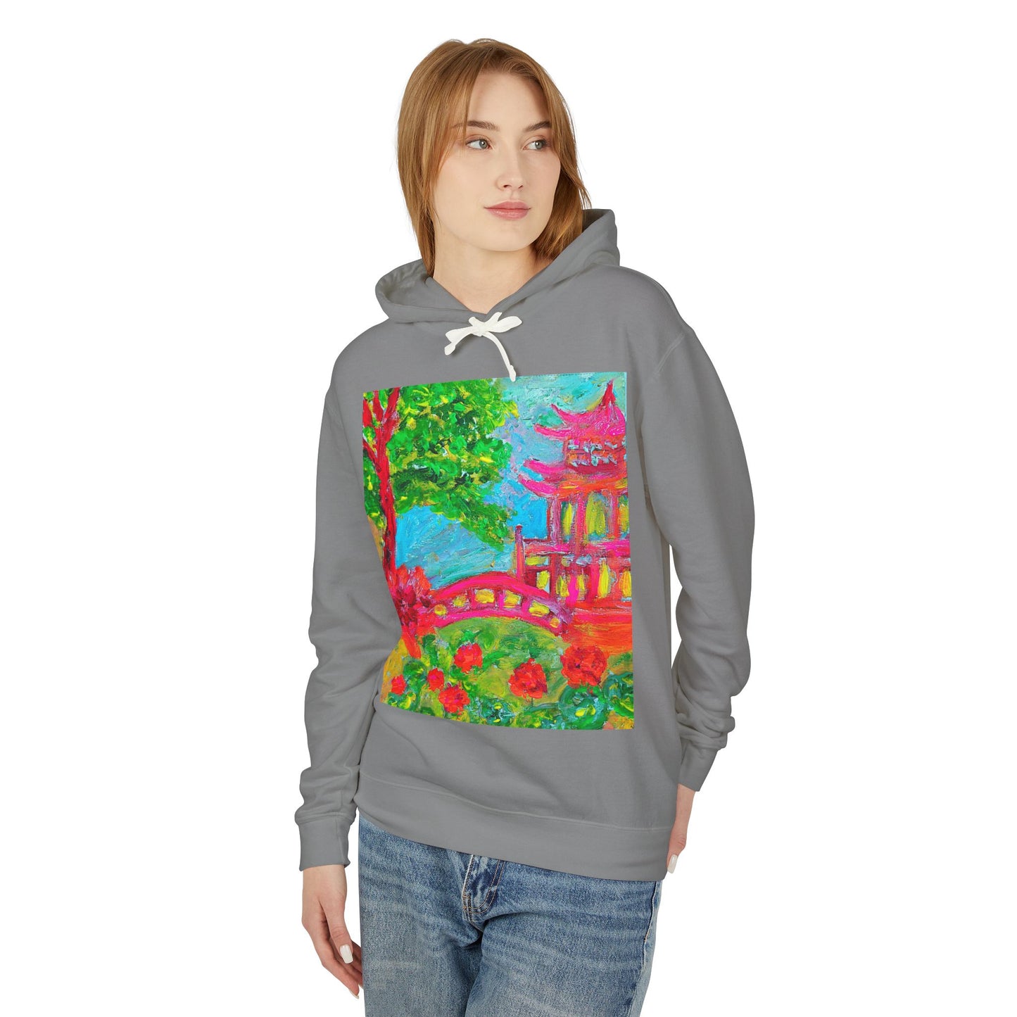 Unisex Lightweight Hooded Sweatshirt