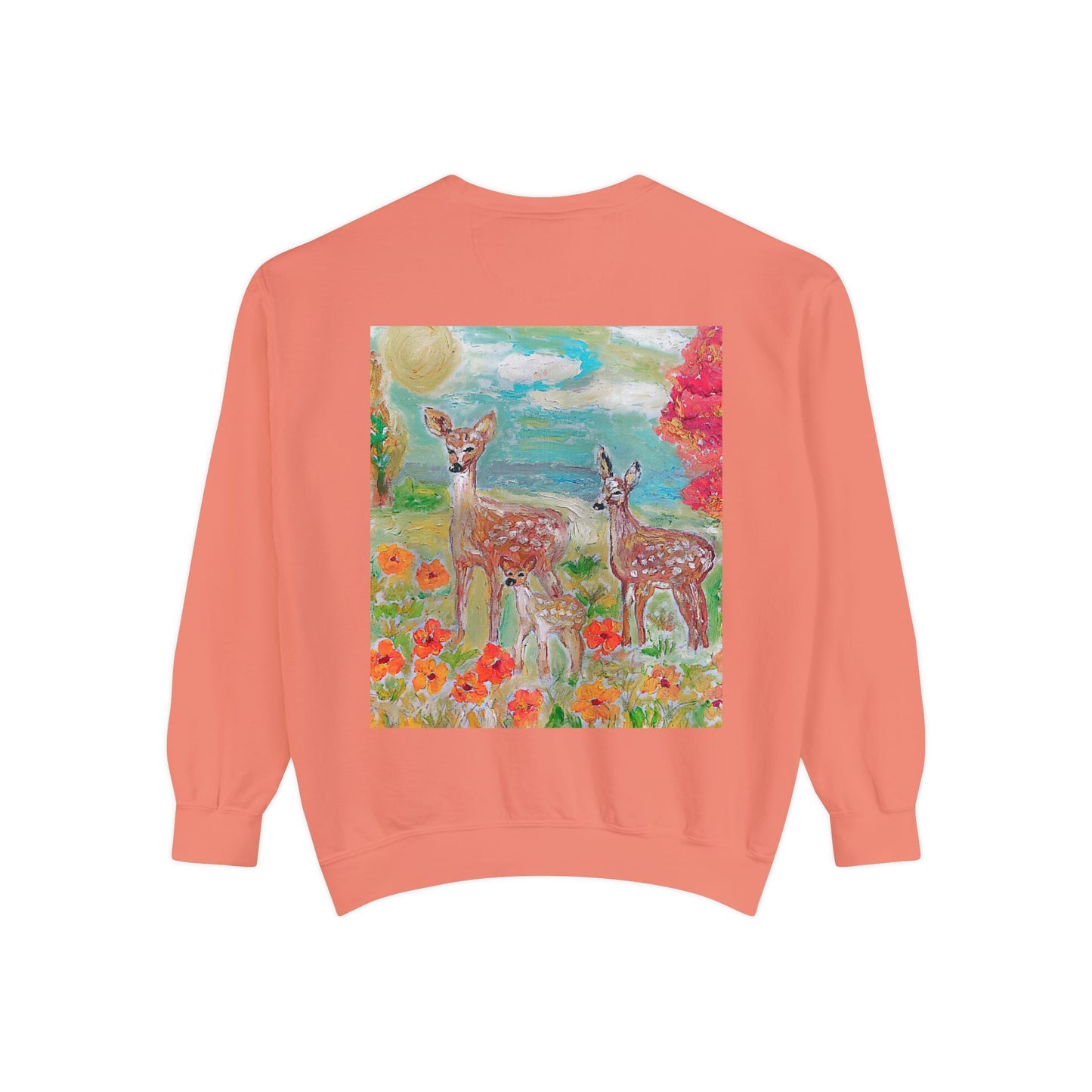 Unisex Garment-Dyed Sweatshirt