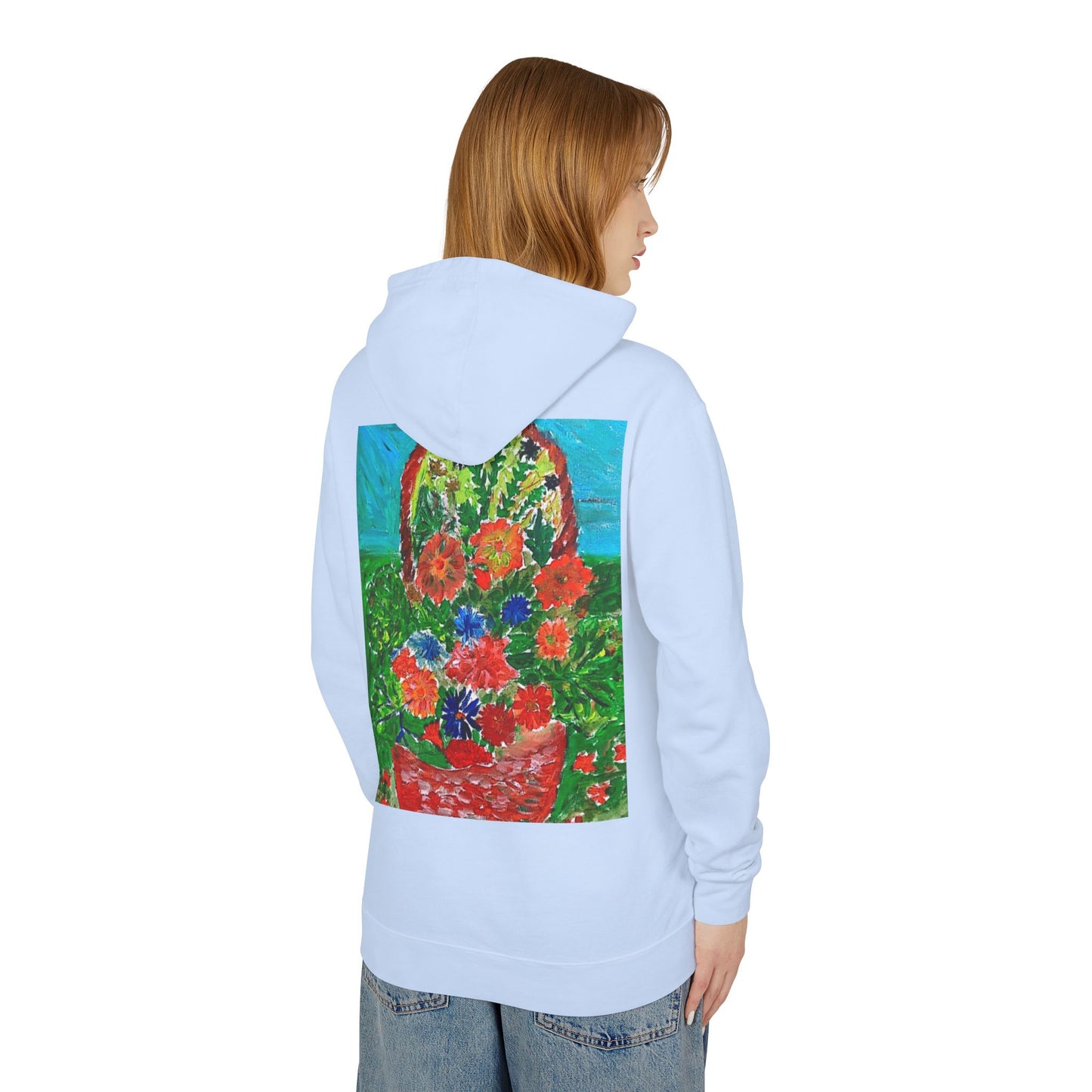 Unisex Lightweight Hooded Sweatshirt