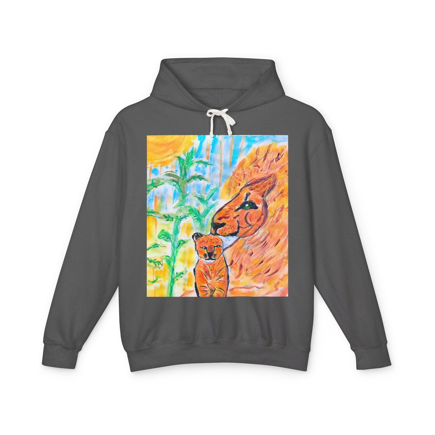 Unisex Lightweight Hooded Sweatshirt