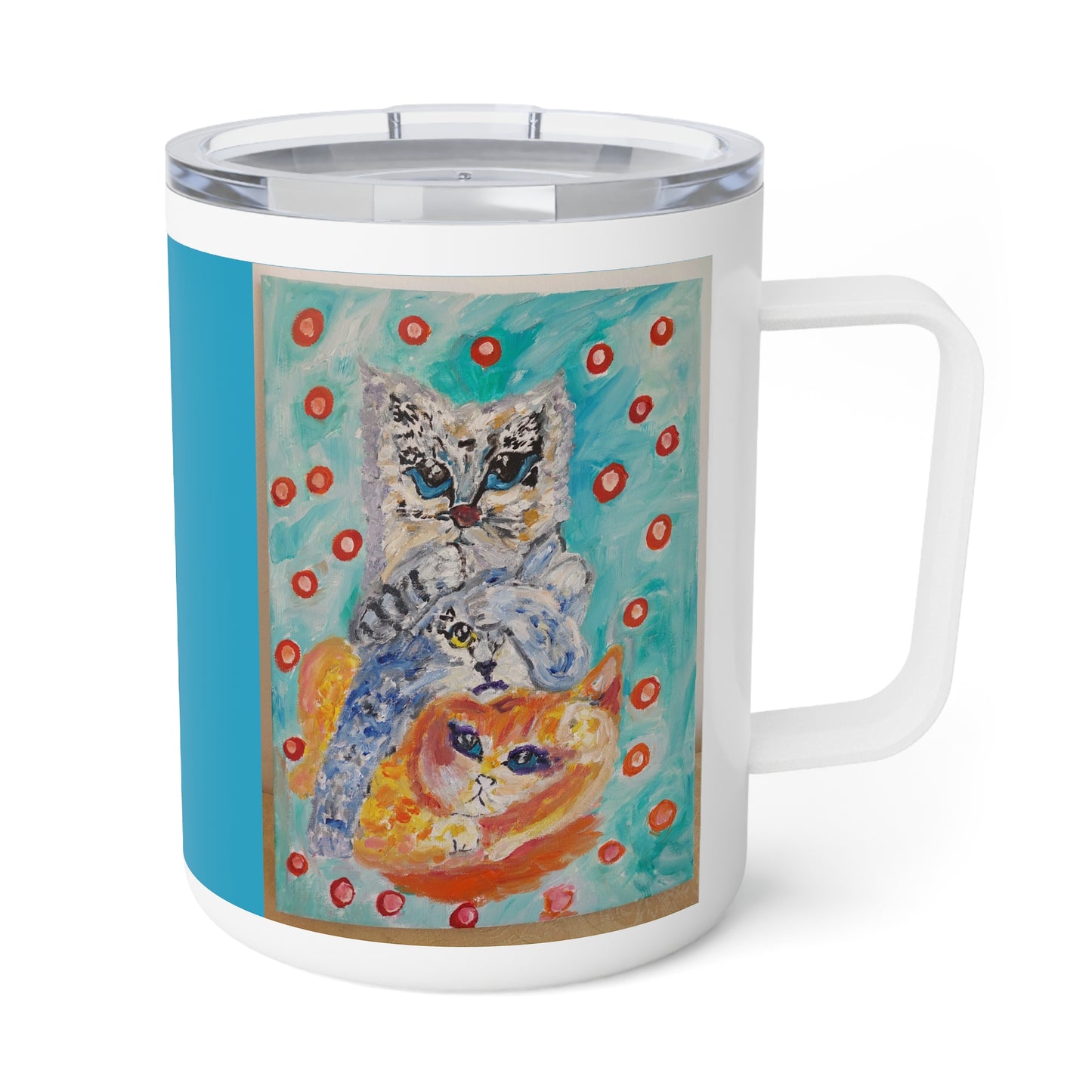Insulated Coffee Mug, 10oz