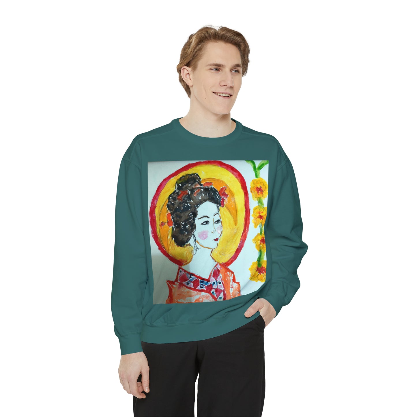 Unisex Garment-Dyed Sweatshirt