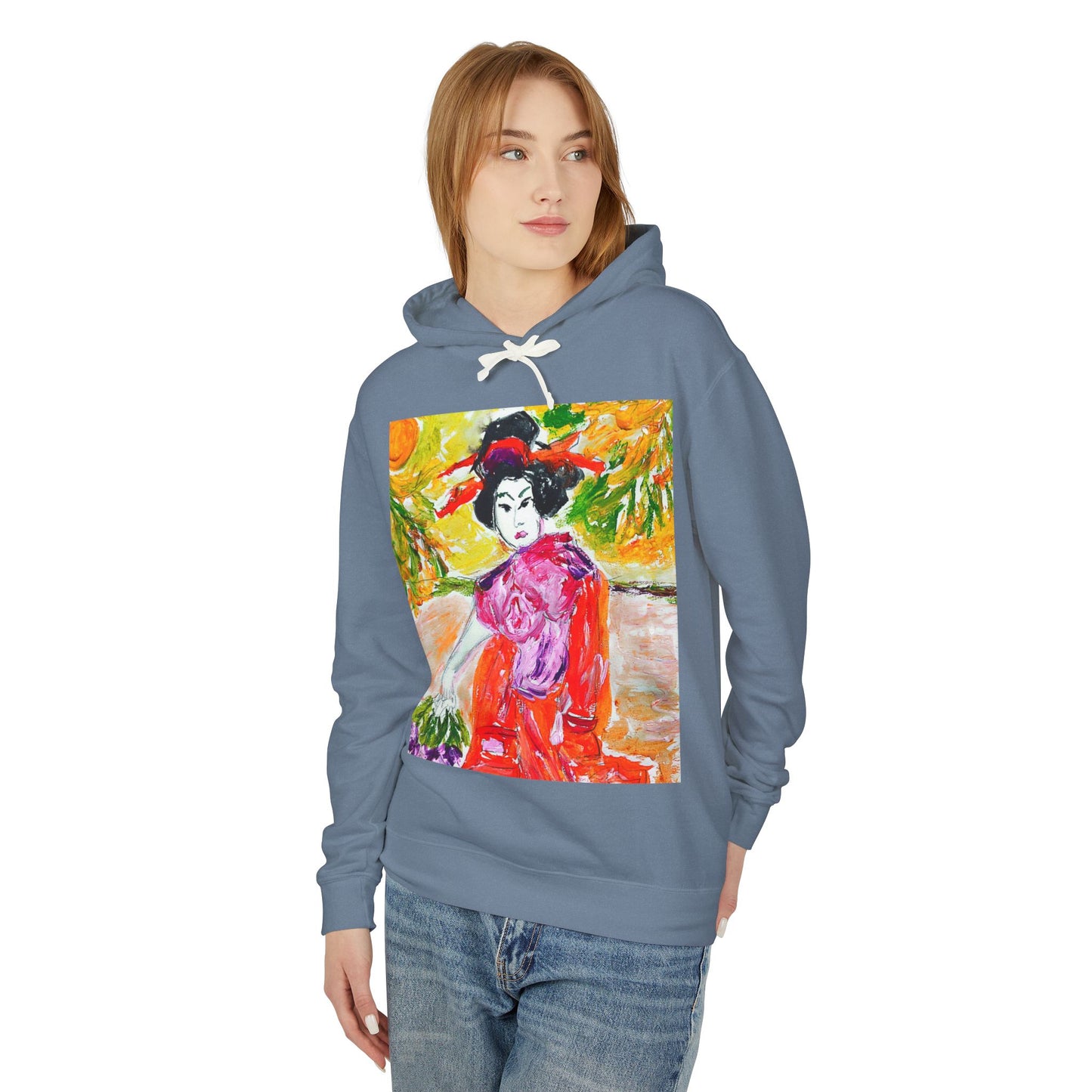 Unisex Lightweight Hooded Sweatshirt