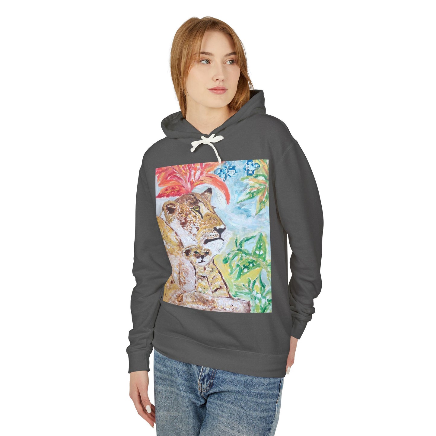 Unisex Lightweight Hooded Sweatshirt