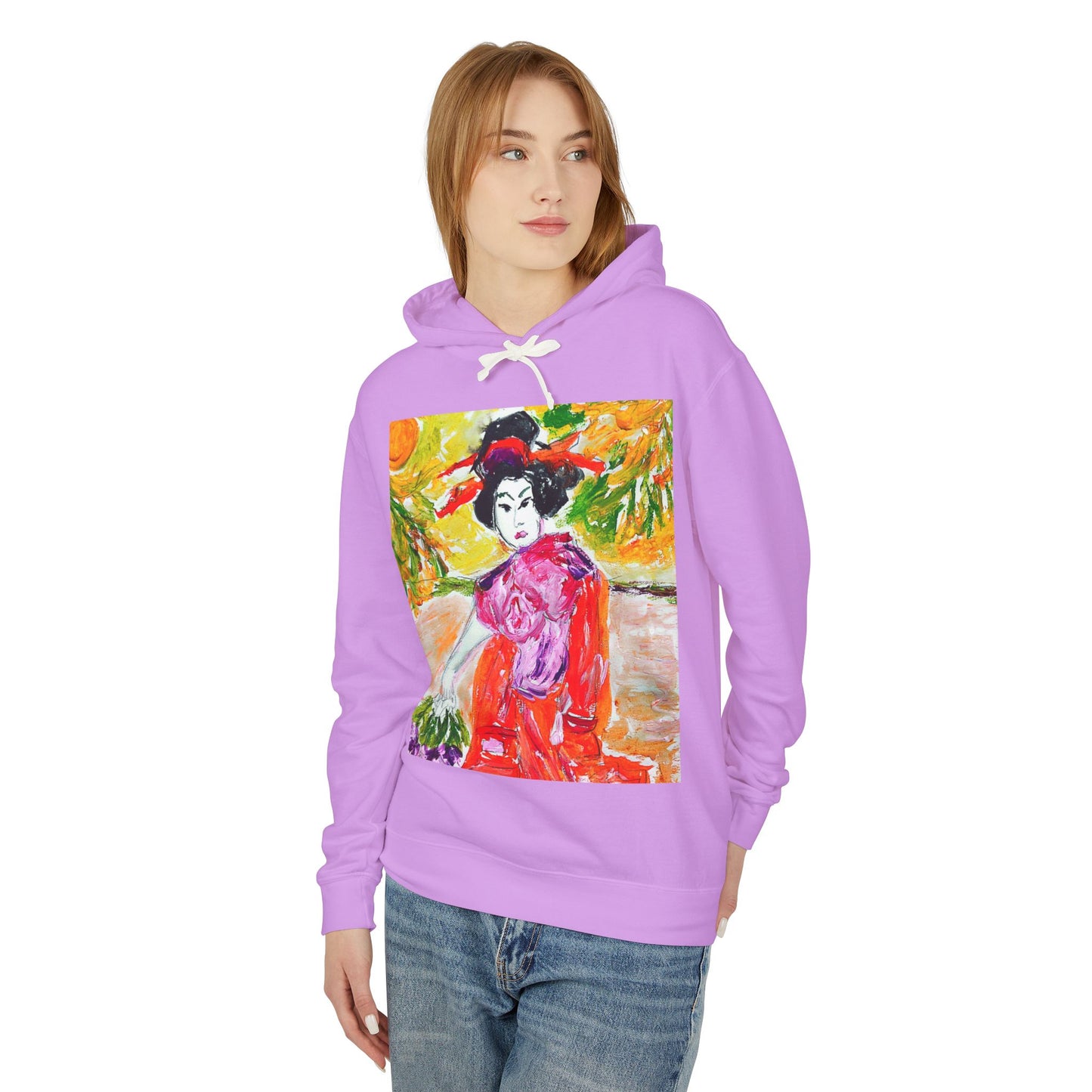 Unisex Lightweight Hooded Sweatshirt