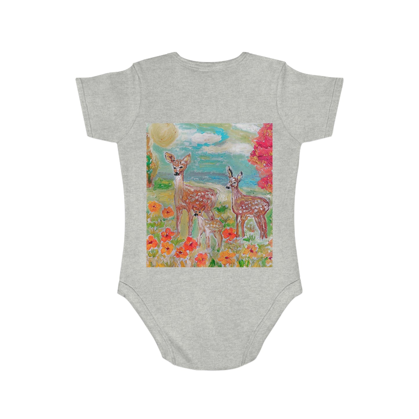 Short Sleeve Baby Bodysuit