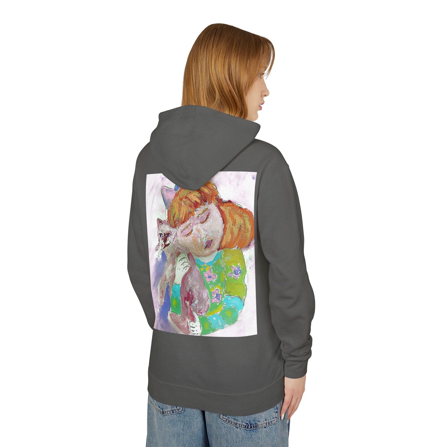 Unisex Lightweight Hooded Sweatshirt