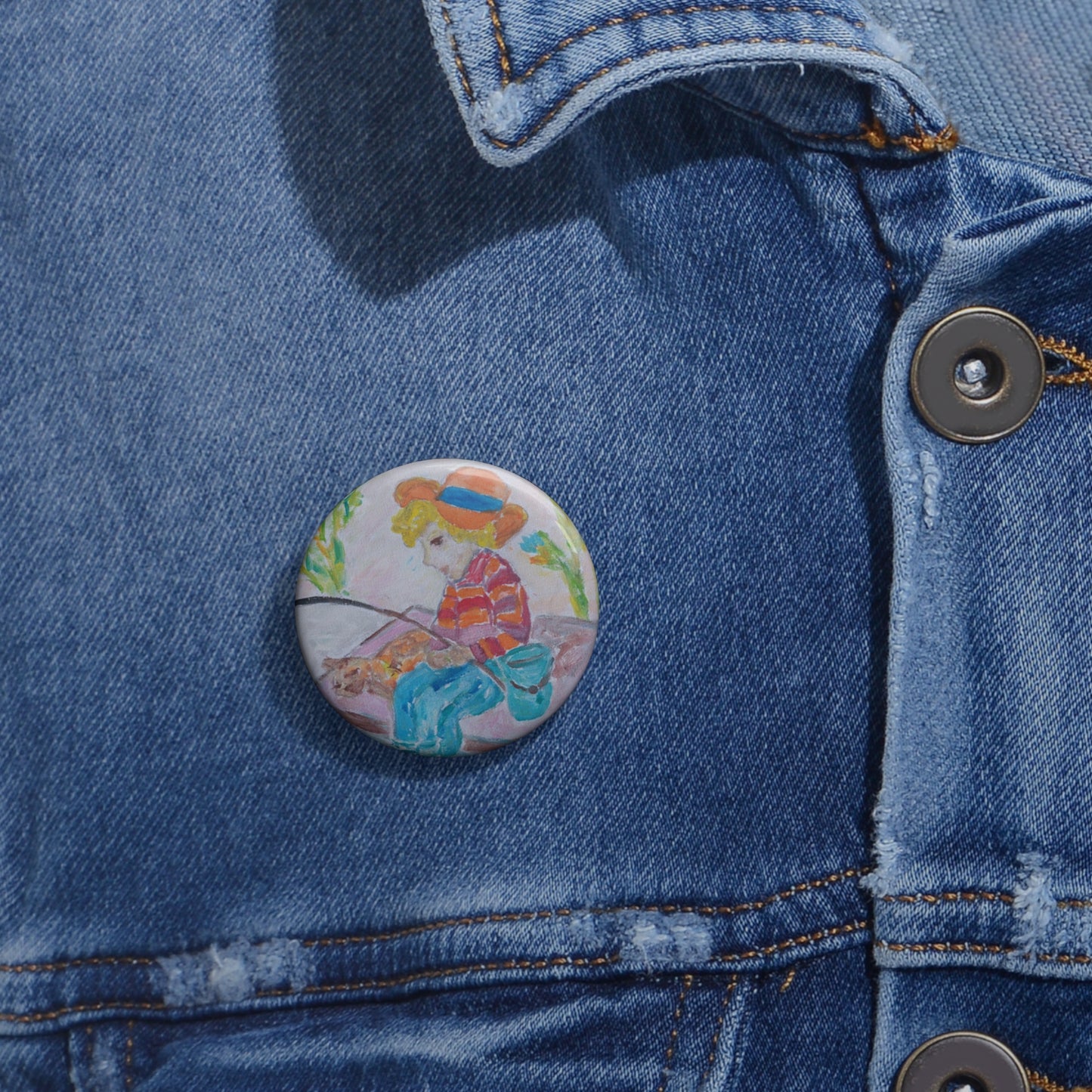 Custom Pin Buttons