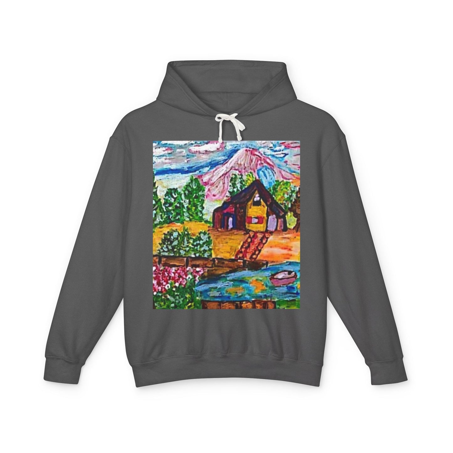 Unisex Lightweight Hooded Sweatshirt