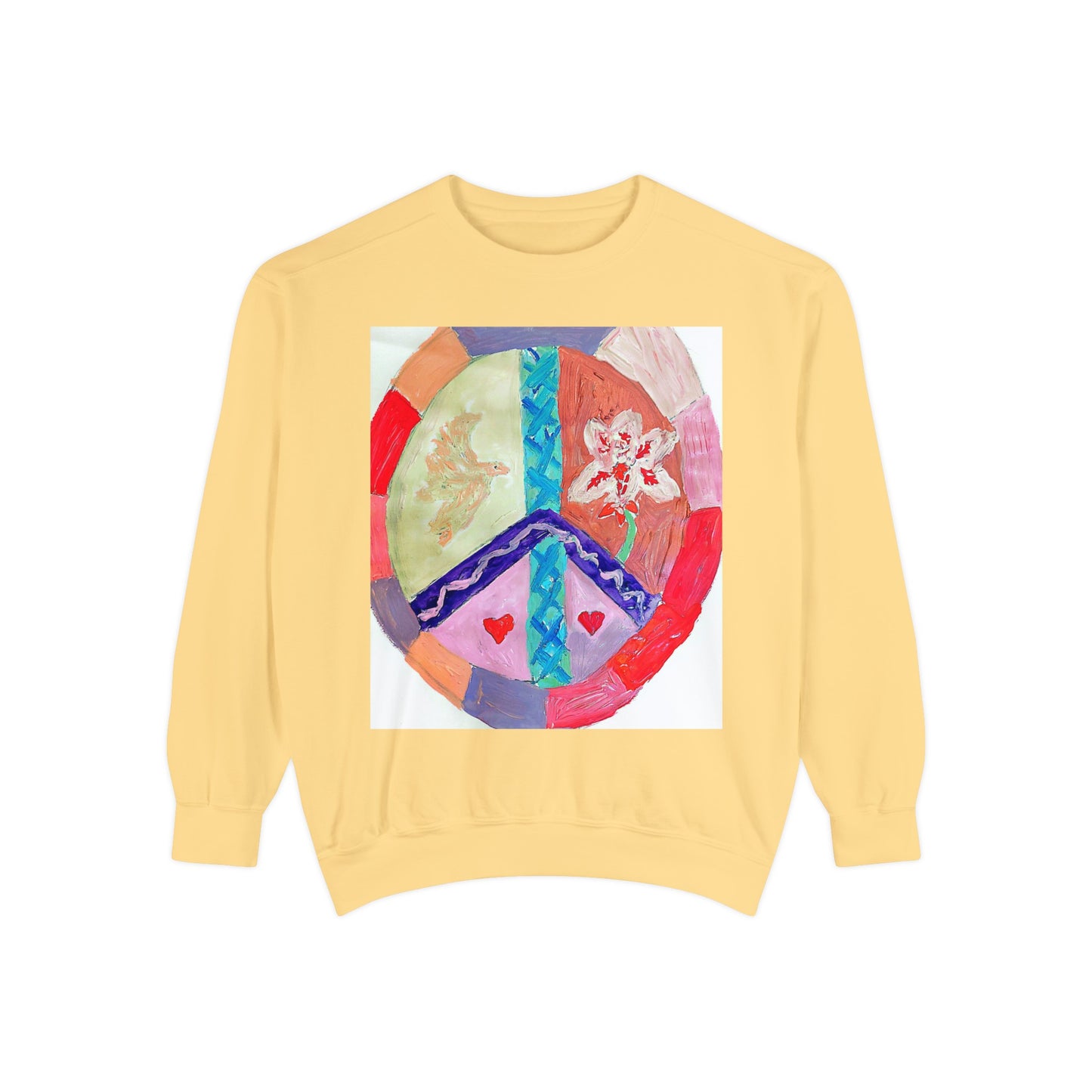 Unisex Garment-Dyed Sweatshirt