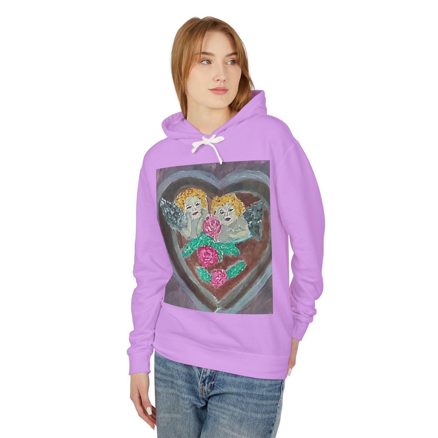 Unisex Lightweight Hooded Sweatshirt