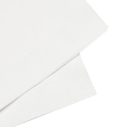 White Coined Napkins