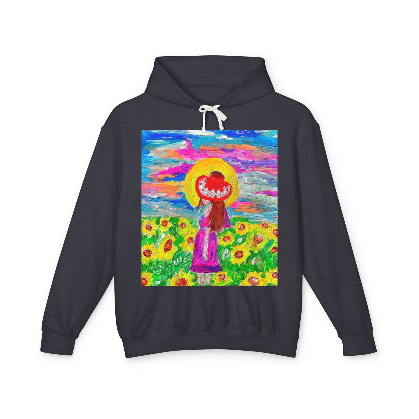 Unisex Lightweight Hooded Sweatshirt