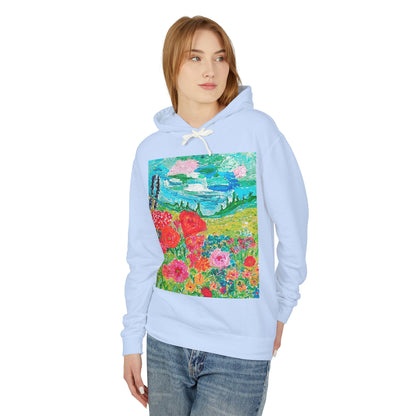 Unisex Lightweight Hooded Sweatshirt