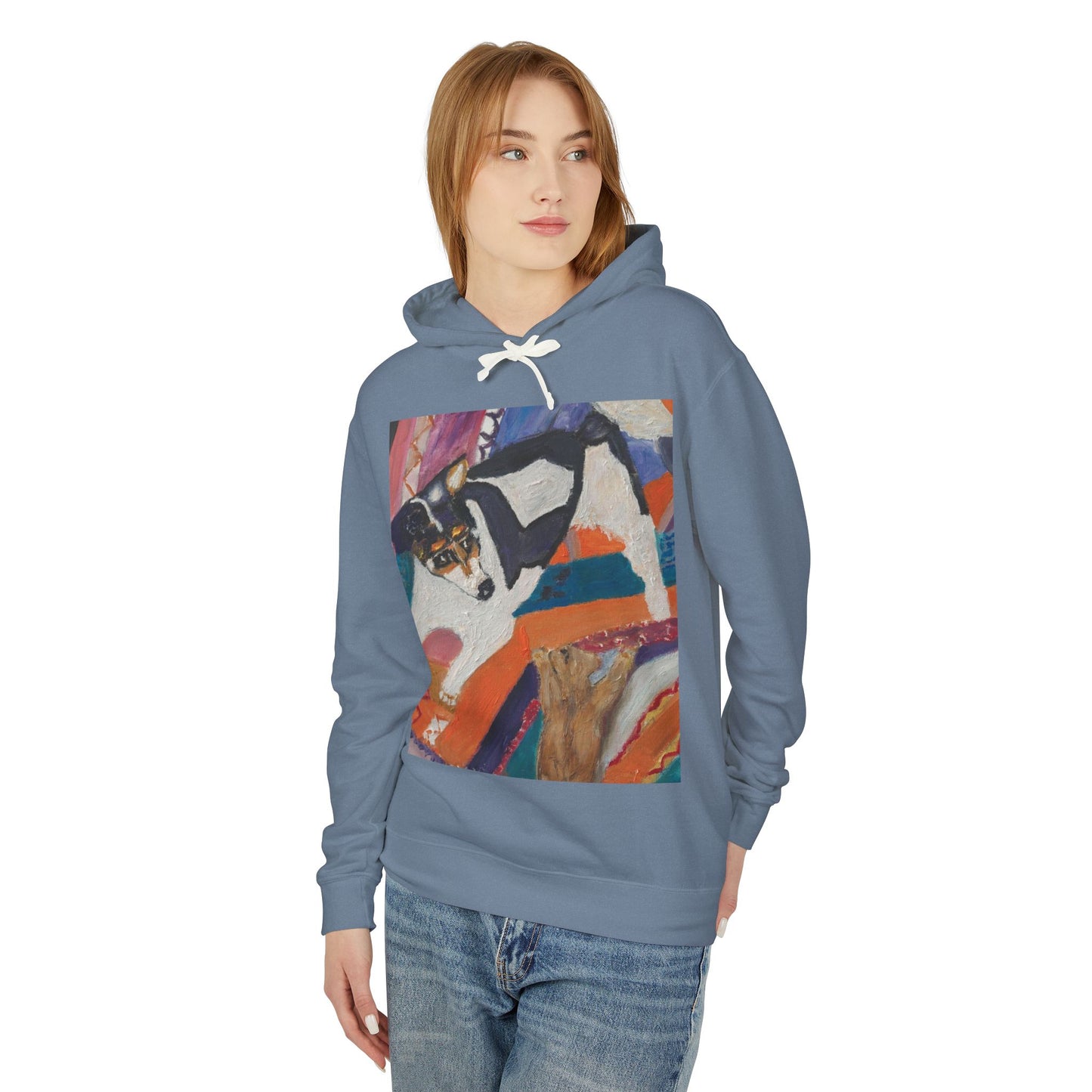 Unisex Lightweight Hooded Sweatshirt