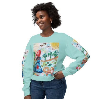 Unisex Lightweight Crewneck Sweatshirt