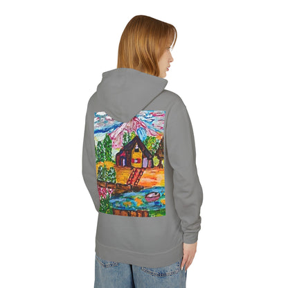 Unisex Lightweight Hooded Sweatshirt