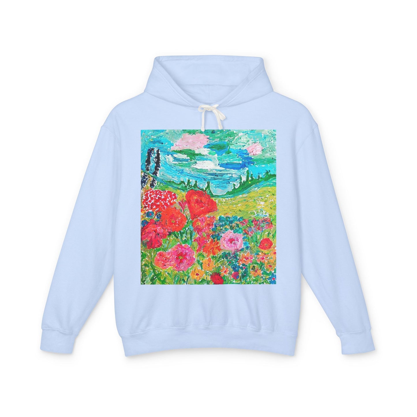 Unisex Lightweight Hooded Sweatshirt