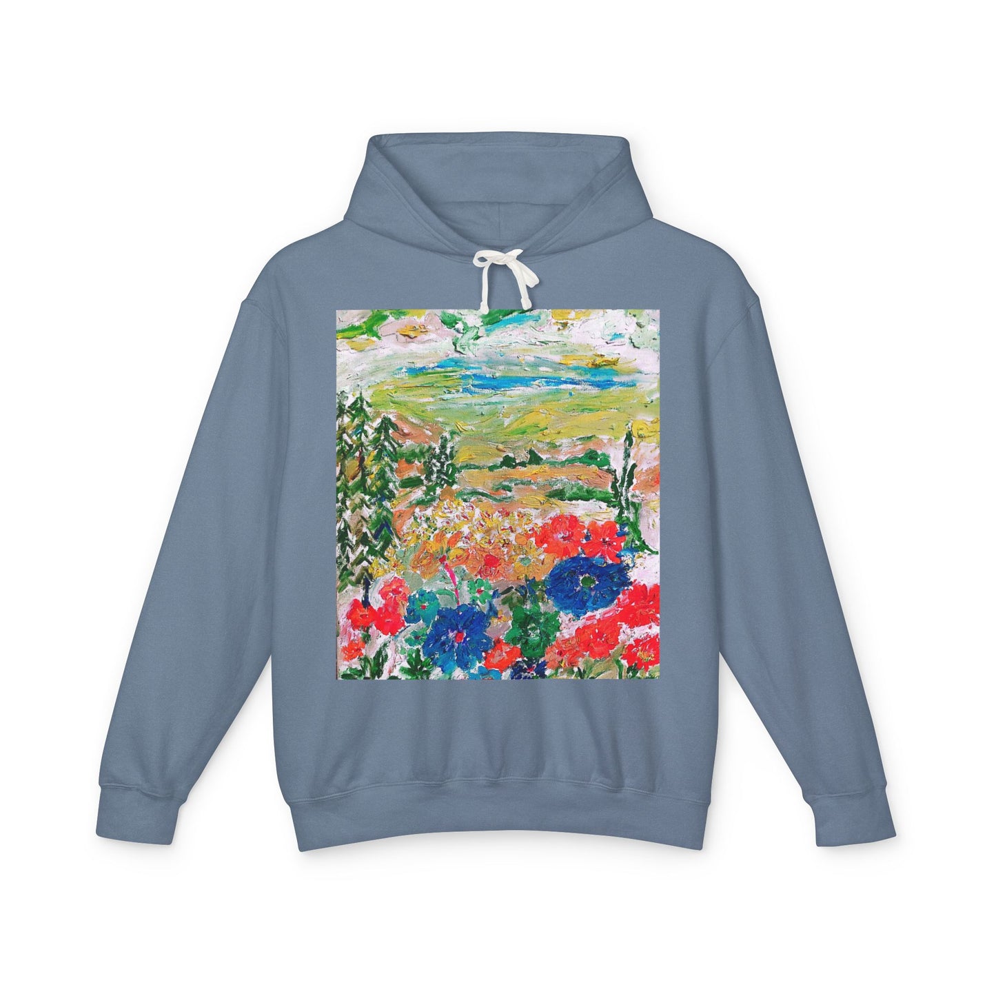 Unisex Lightweight Hooded Sweatshirt