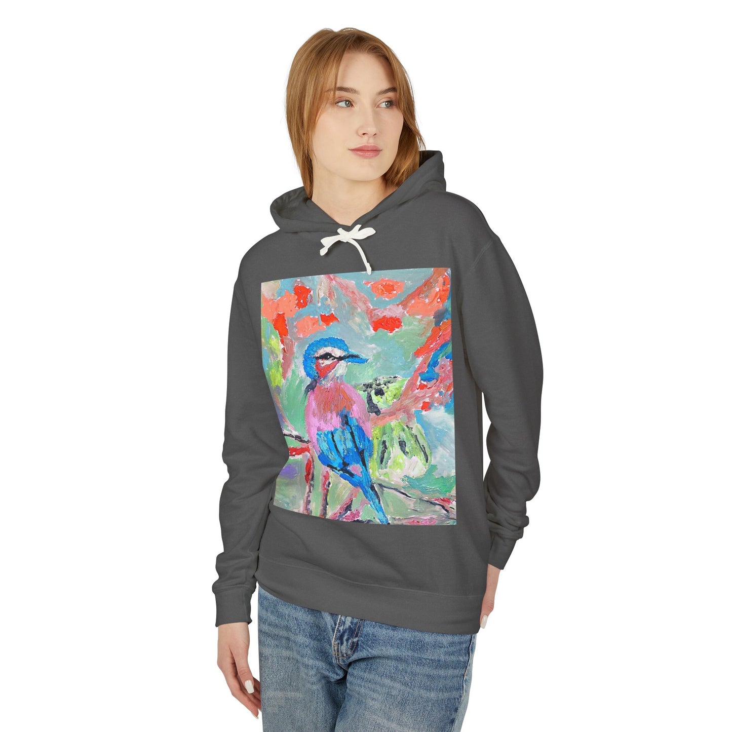 Unisex Lightweight Hooded Sweatshirt