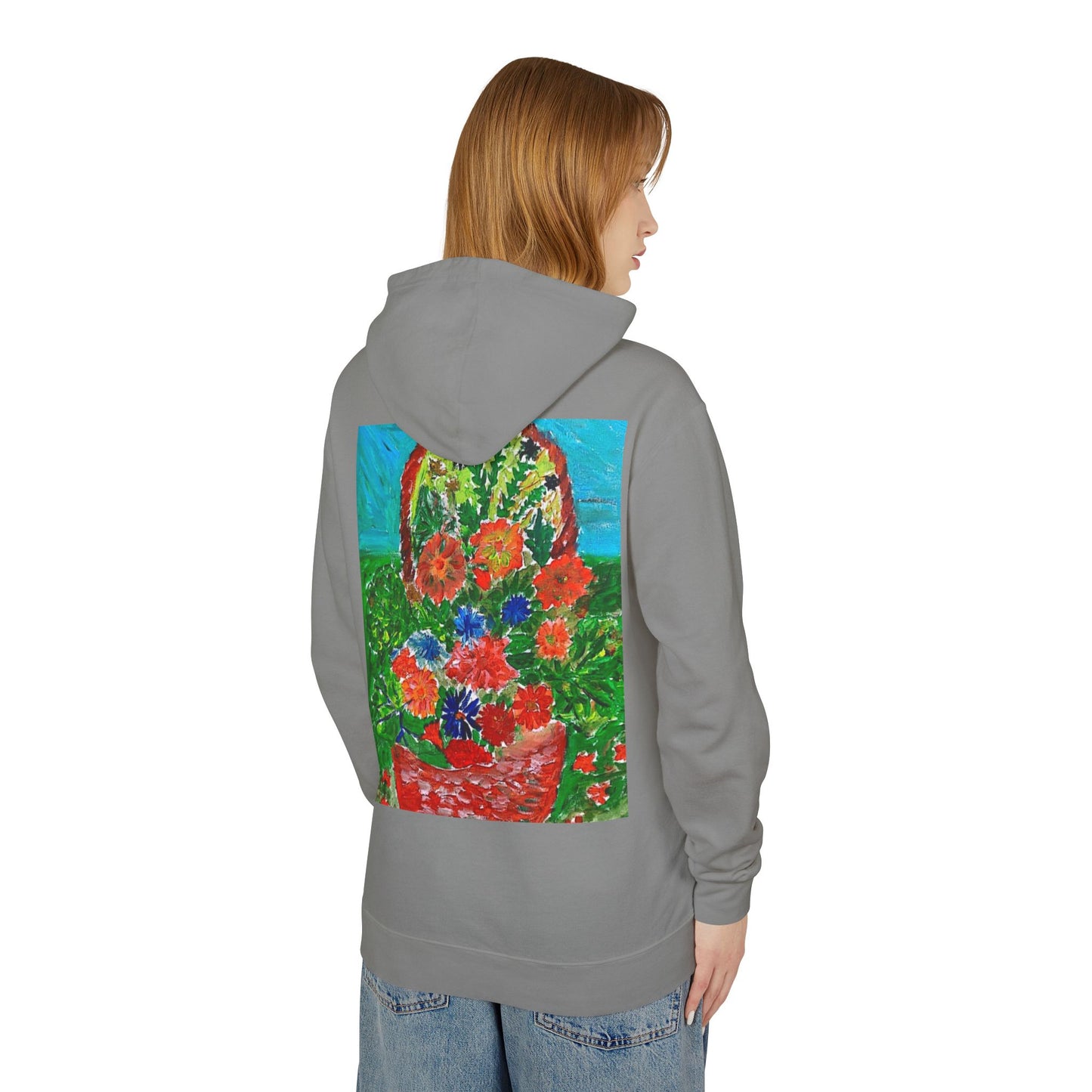 Unisex Lightweight Hooded Sweatshirt