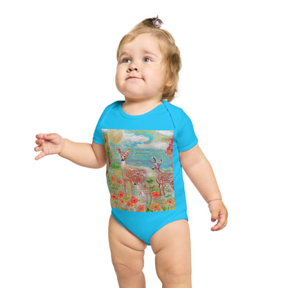 Short Sleeve Baby Bodysuit