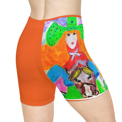 Women's Biker Shorts (AOP)