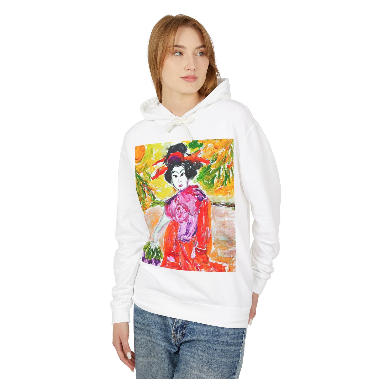 Unisex Lightweight Hooded Sweatshirt