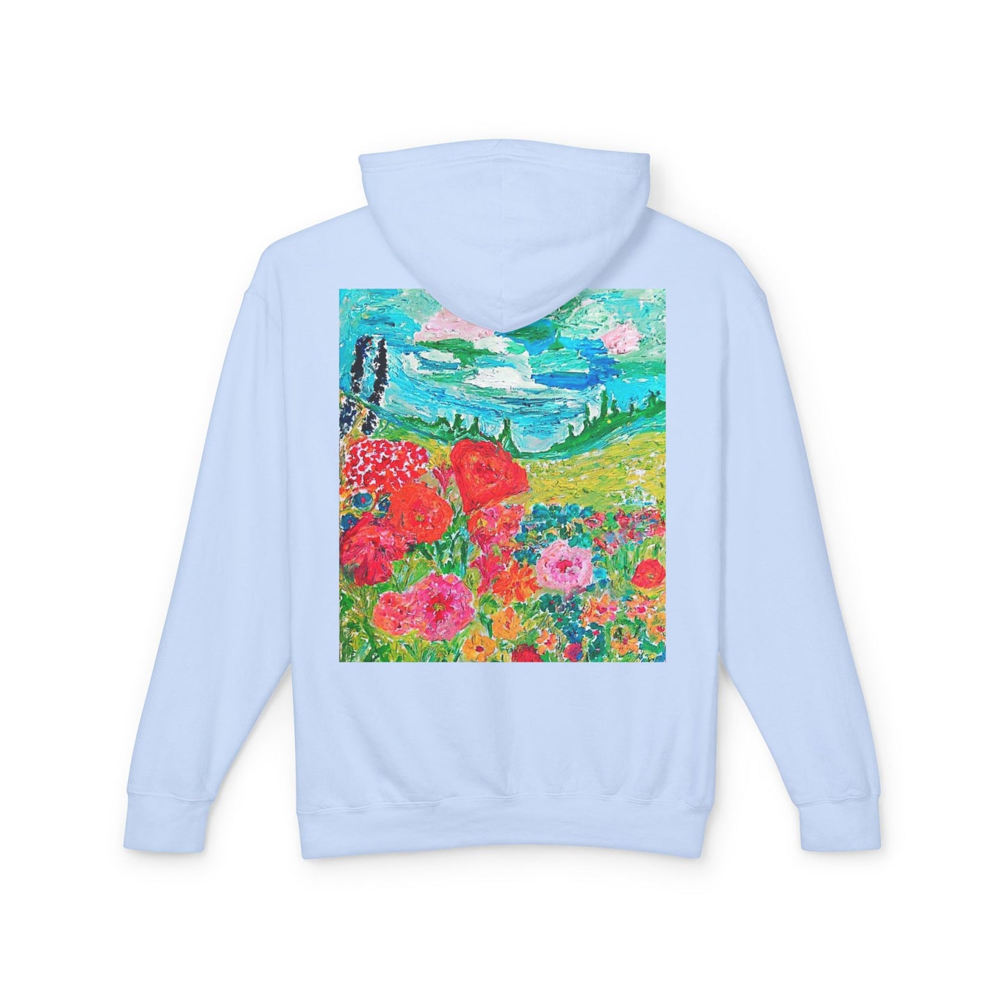 Unisex Lightweight Hooded Sweatshirt