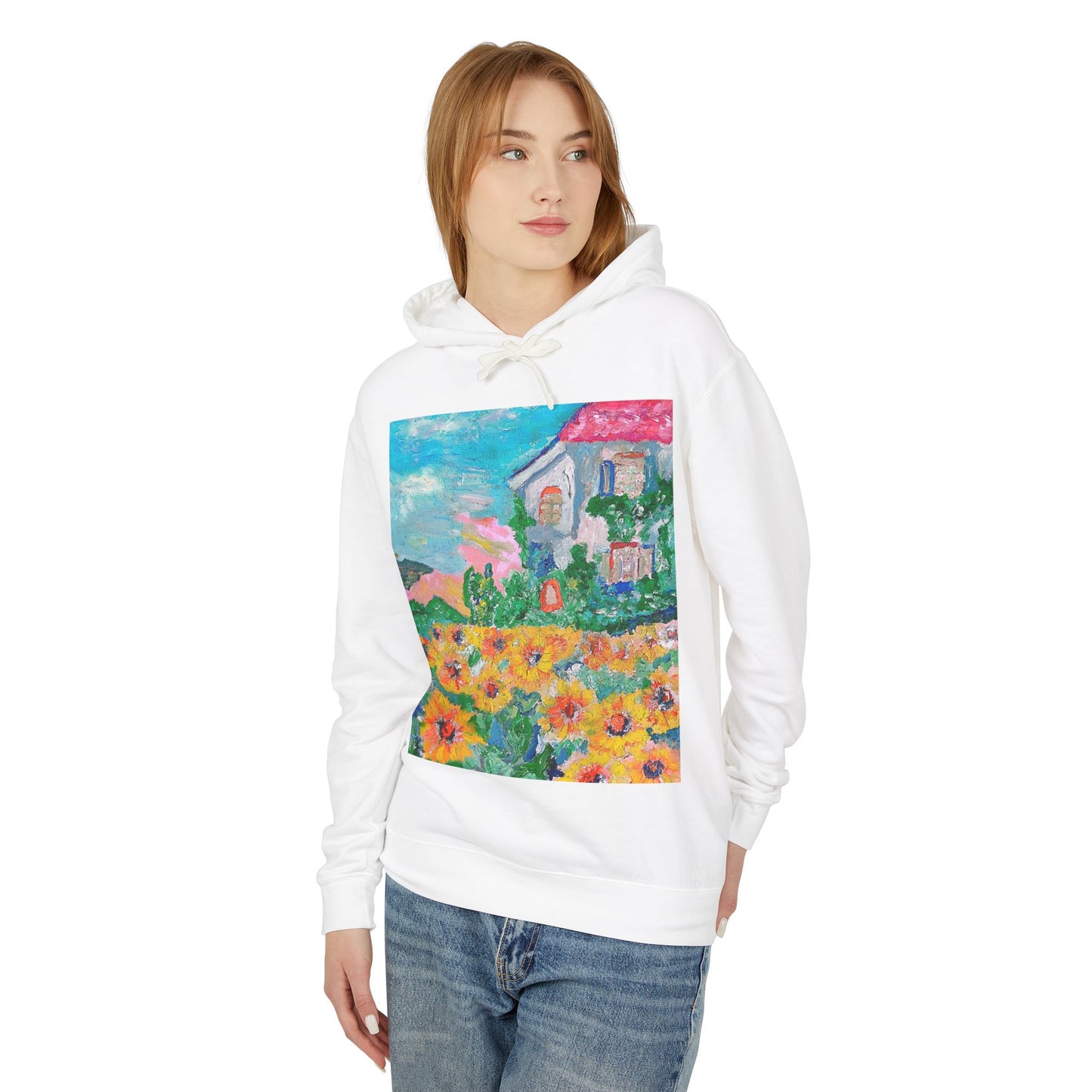 Unisex Lightweight Hooded Sweatshirt