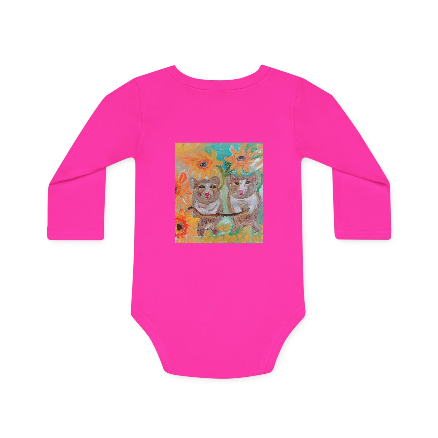 Baby Long-Sleeve Organic Bodysuit