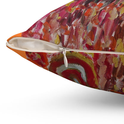 Spun Polyester Square Pillow
