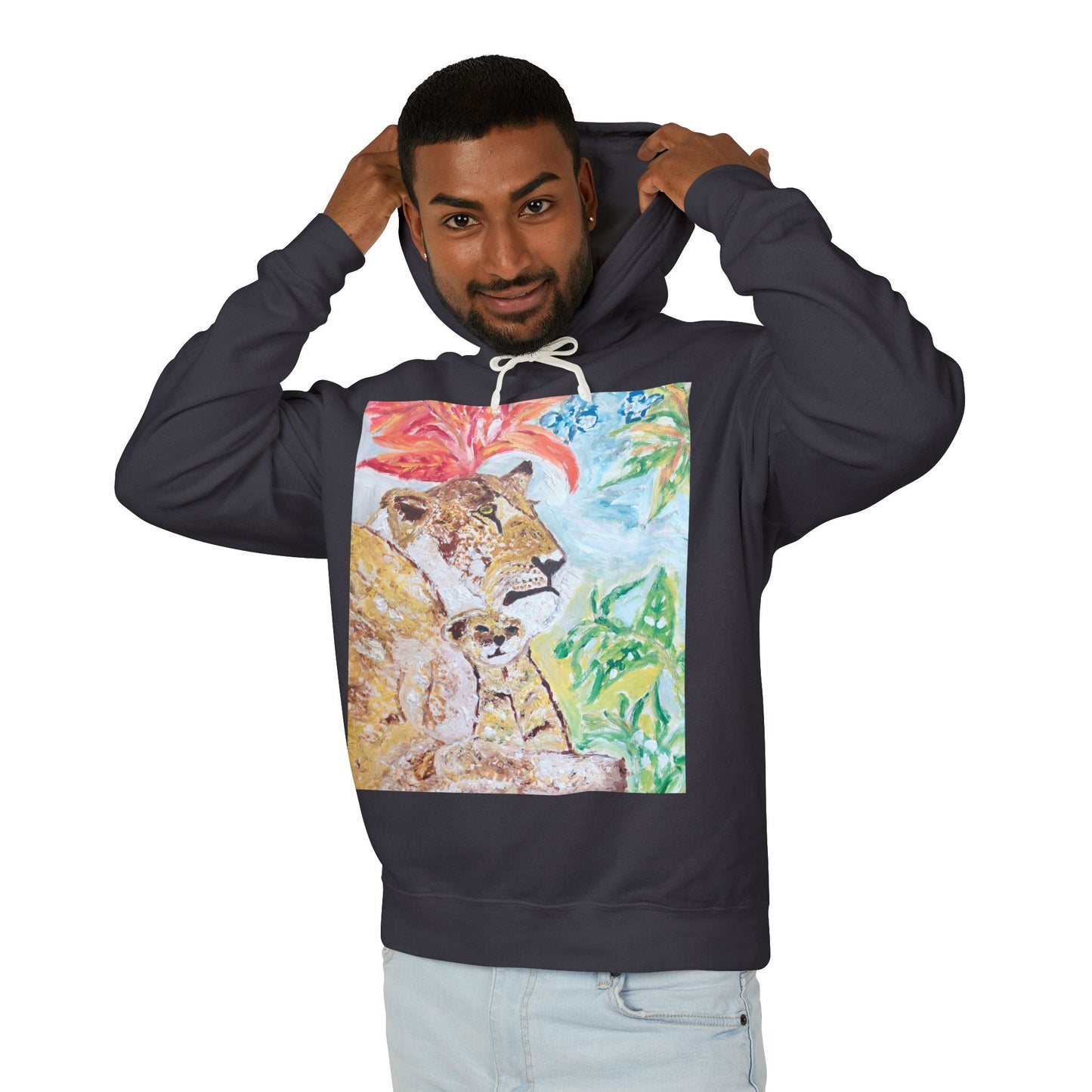 Unisex Lightweight Hooded Sweatshirt