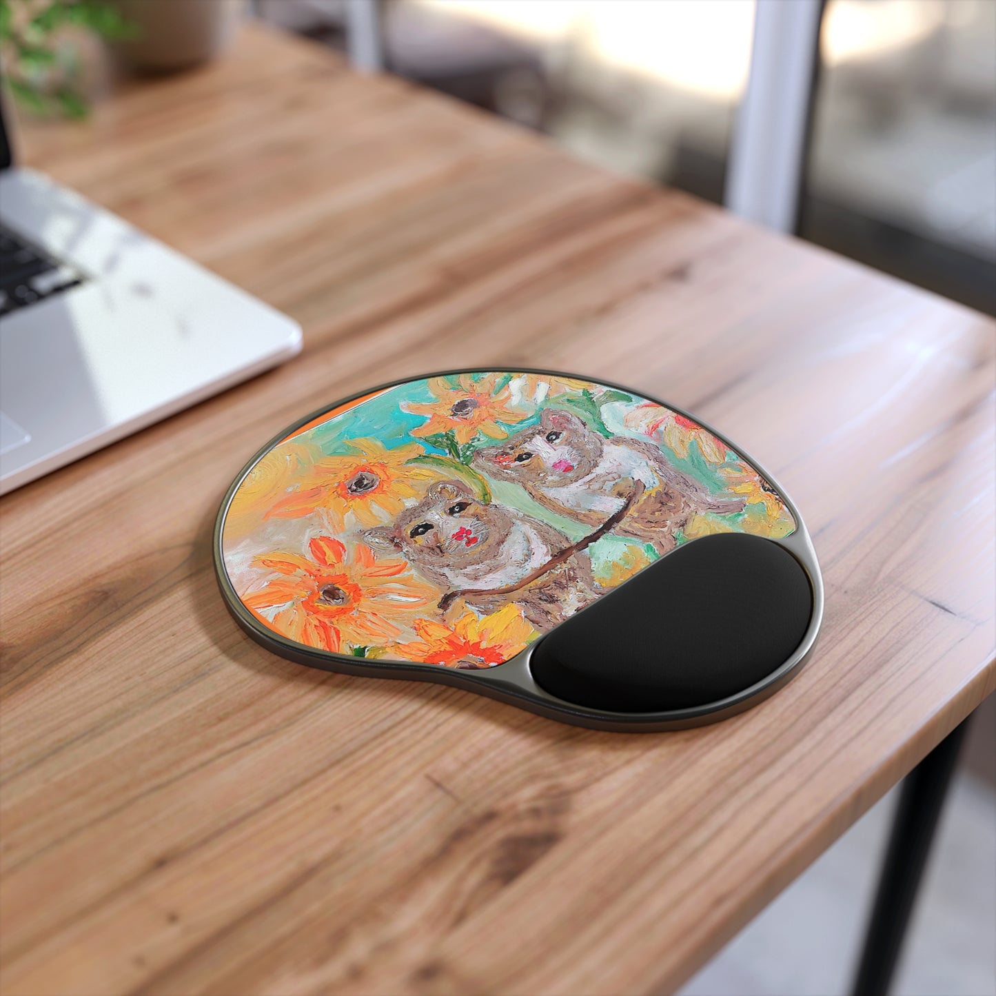 Mouse Pad With Wrist Rest