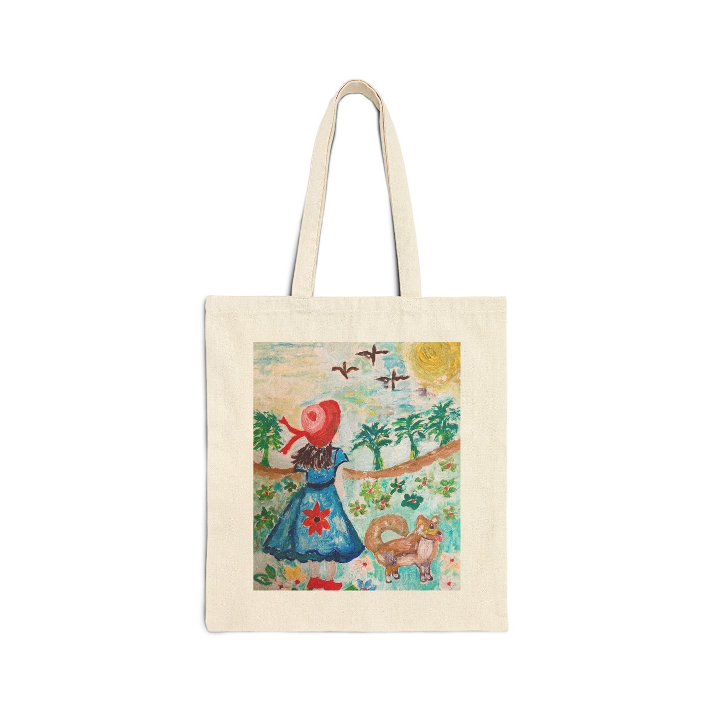 Cotton Canvas Tote Bag