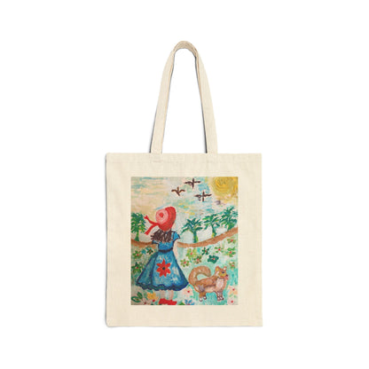 Cotton Canvas Tote Bag