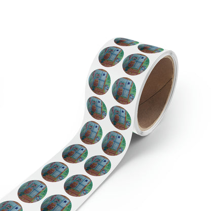 Round Sticker Label Rolls